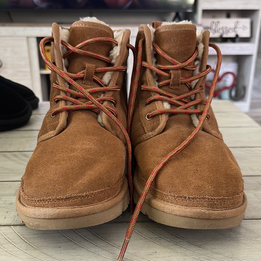 UGG Tan Suede Boots with Casual Style